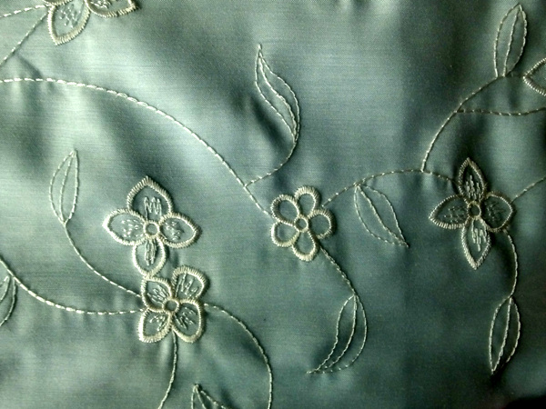 Chiffon embroidery